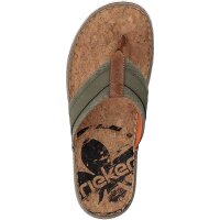 Rieker Herren Pantolette gr&uuml;n