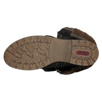 Rieker Damen Schn&uuml;rboot grau