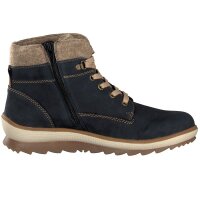 Remonte Damen Schn&uuml;rboot blau