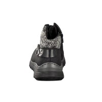 Rieker Damen Schn&uuml;rboot schwarz