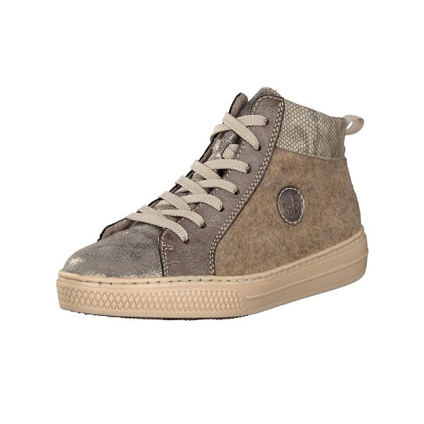 Rieker Damen Schn&uuml;rboot braun