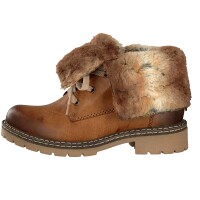 Rieker Damen Schn&uuml;rboot braun