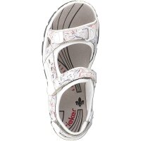 Rieker Damen Sandale wei&szlig;