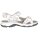 Rieker Damen Sandale wei&szlig;