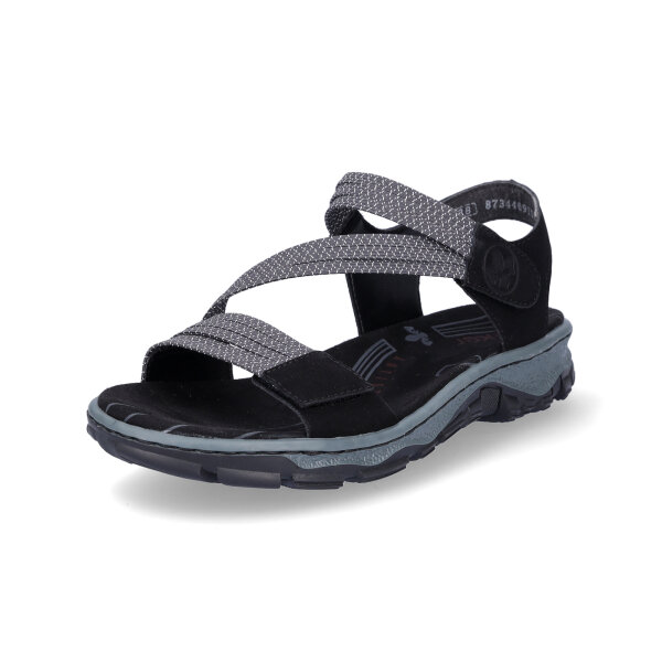 Rieker Damen Sandale schwarz