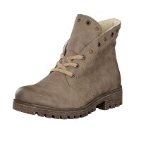 Rieker Damen Schnürboot beige