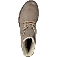 Rieker Damen Schn&uuml;rboot beige