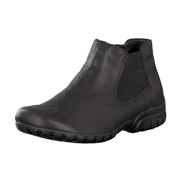 Rieker Damen Boot schwarz