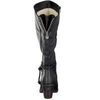 Rieker Damen Stiefel schwarz