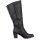 Rieker Damen Stiefel schwarz