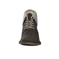 Rieker Damen Schn&uuml;rboot grau