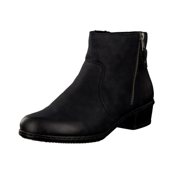 Rieker Damen Stiefelette schwarz