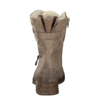 Rieker Damen Schn&uuml;rboot beige