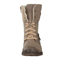 Rieker Damen Schn&uuml;rboot beige