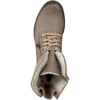 Rieker Damen Schn&uuml;rboot beige