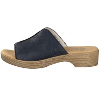 Rieker Damen Pantolette blau