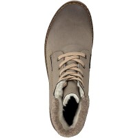 Rieker Damen Schn&uuml;rboot beige