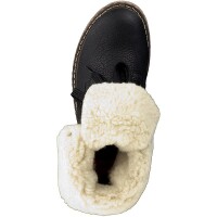 Rieker Damen Schn&uuml;rboot schwarz