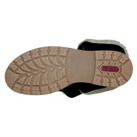 Rieker Damen Schn&uuml;rboot schwarz