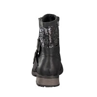 Rieker Damen Boot schwarz