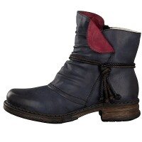 Rieker Damen Stiefelette blau