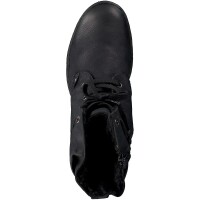 Rieker Damen Schn&uuml;rboot schwarz