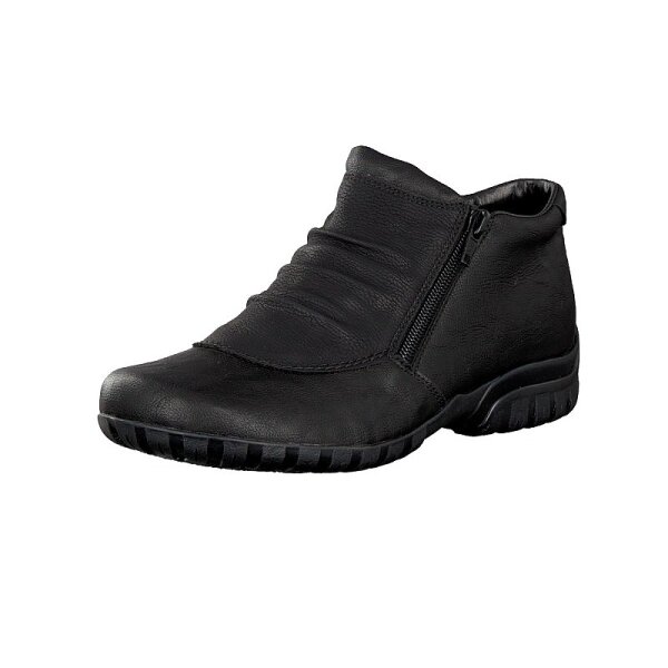 Rieker Damen Boot schwarz