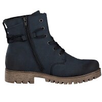 Rieker Damen Schn&uuml;rboot blau