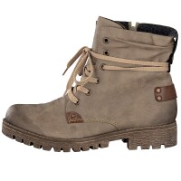 Rieker Damen Schnürboot beige
