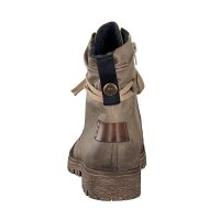 Rieker Damen Schn&uuml;rboot beige
