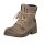 Rieker Damen Schn&uuml;rboot beige