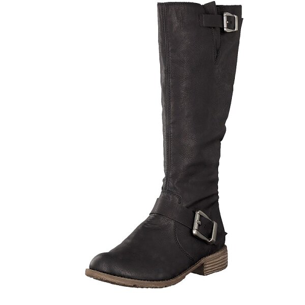 Rieker Damen Stiefel schwarz