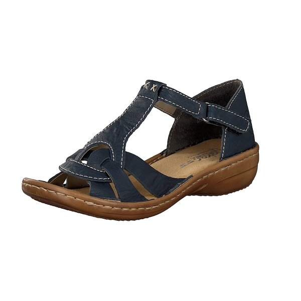 Rieker Damen Sandale blau