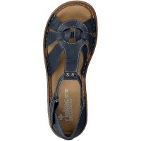Rieker Damen Sandale blau