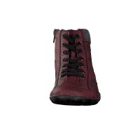 Rieker Damen Schn&uuml;rboot rot