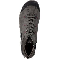 Rieker Damen Schn&uuml;rboot grau