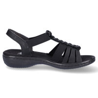 Rieker Damen Sandale schwarz