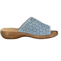 Rieker Damen Pantolette blau