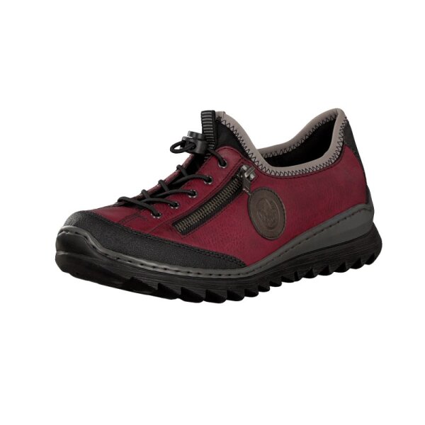 Rieker Damen Slipper rot