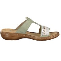Rieker Damen Pantolette mint