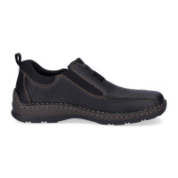 Rieker Herren Slipper schwarz