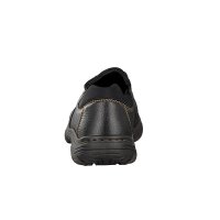 Rieker Herren Slipper schwarz