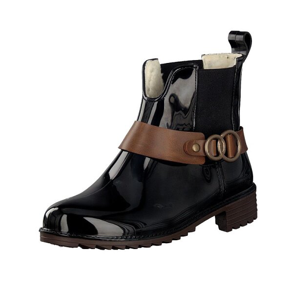 Rieker Damen Stiefelette schwarz