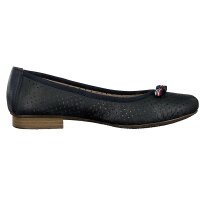 Rieker Damen Ballerina blau