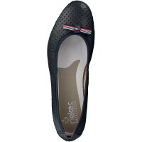 Rieker Damen Ballerina blau