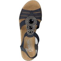 Rieker Damen Sandale blau