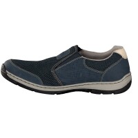 Rieker Herren Slipper blau