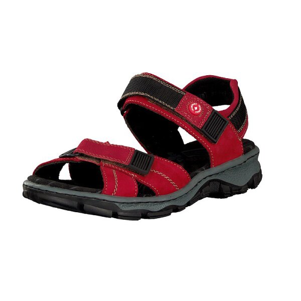 Rieker Damen Sandale rot