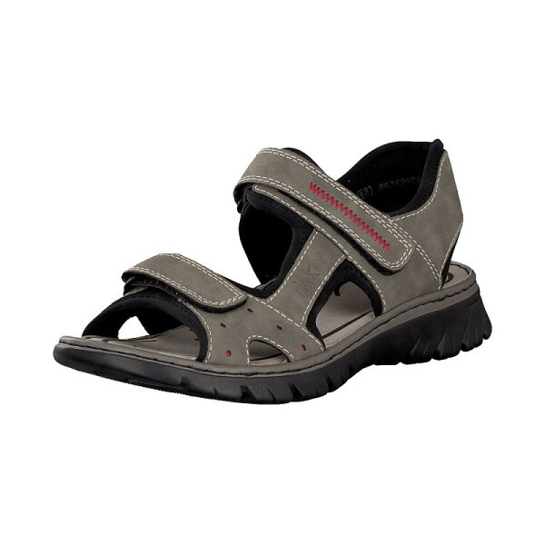 Rieker Herren Sandale grau