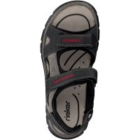 Rieker Herren Sandale schwarz